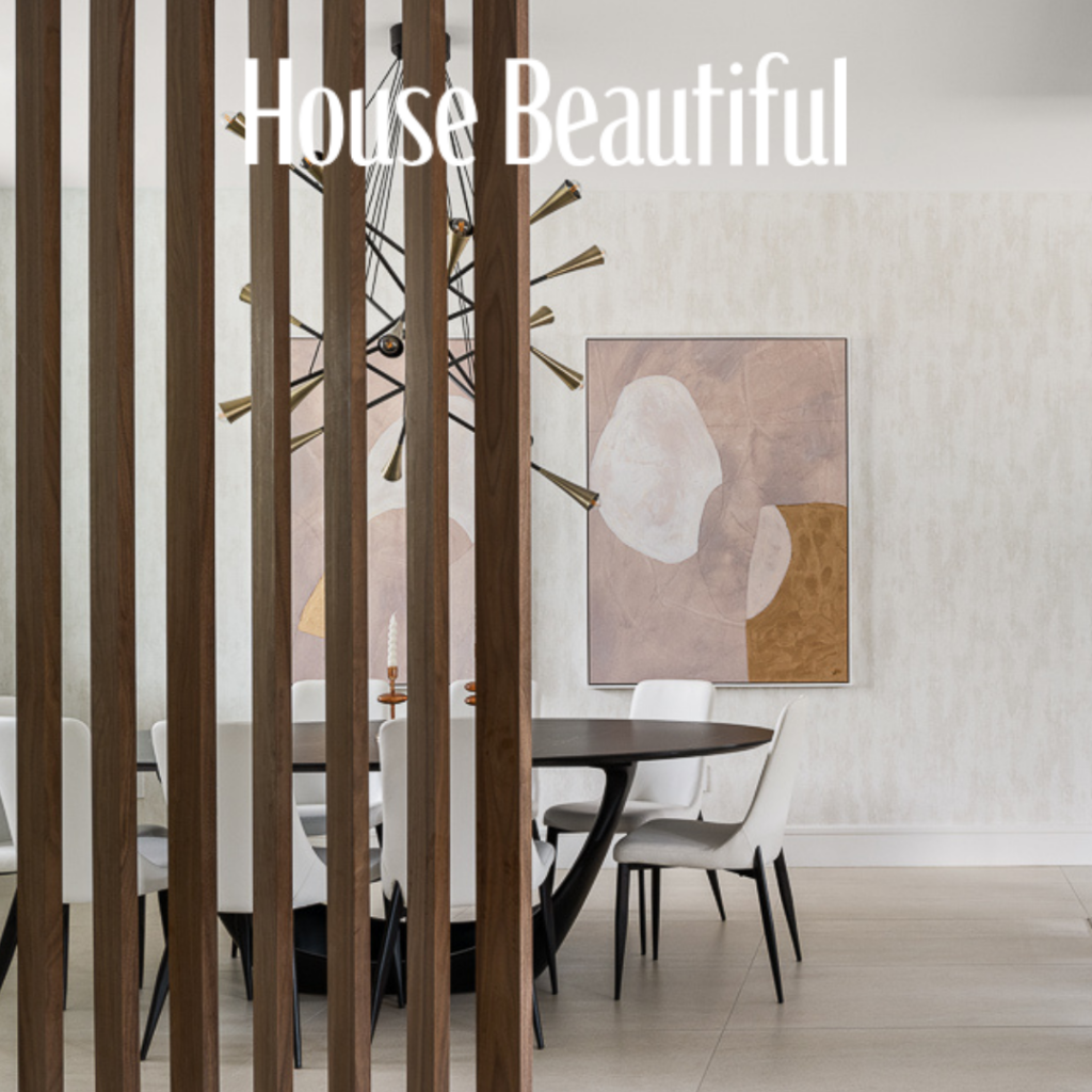 House Beautiful Dining Room Press Feature by AD-approved interior, architectural, lifestyle photographer, Tori Sikkema.